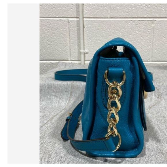 Michael Kors Fulton Small Pebbled Leather Crossbody Bag - Picture 8 of 10